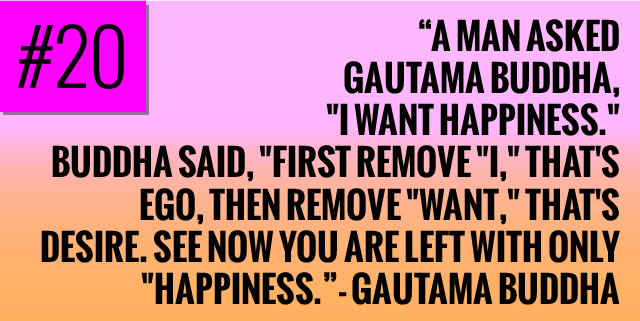 A man asked Gautama Buddha